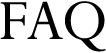 FAQ